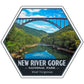 New River Gorge national park sticker