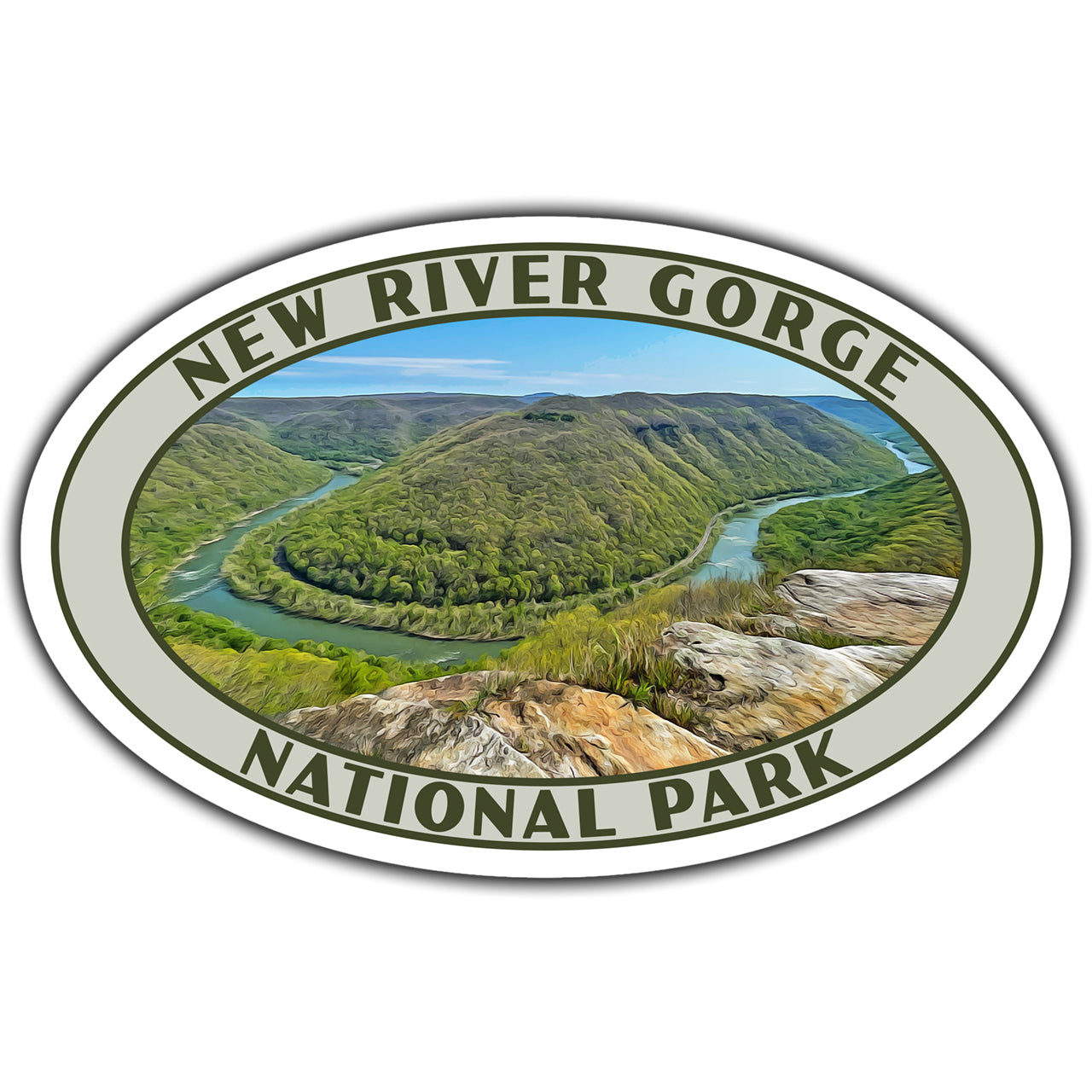 New River Gorge National Park Sticker