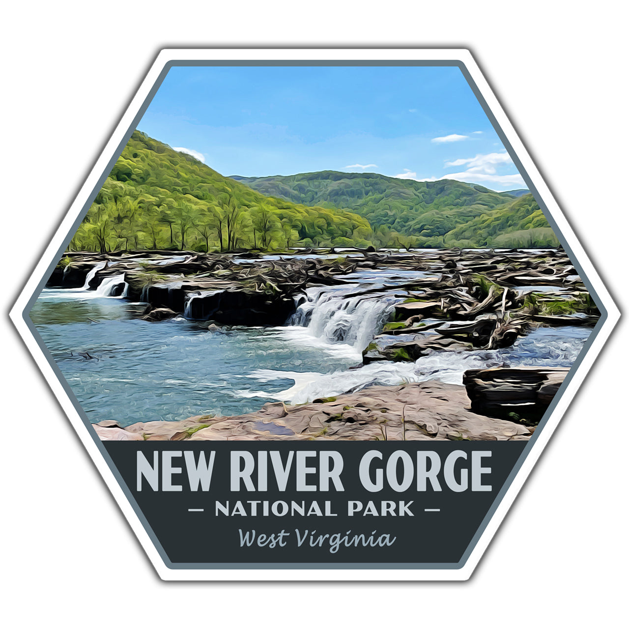 New River Gorge National Park Sticker