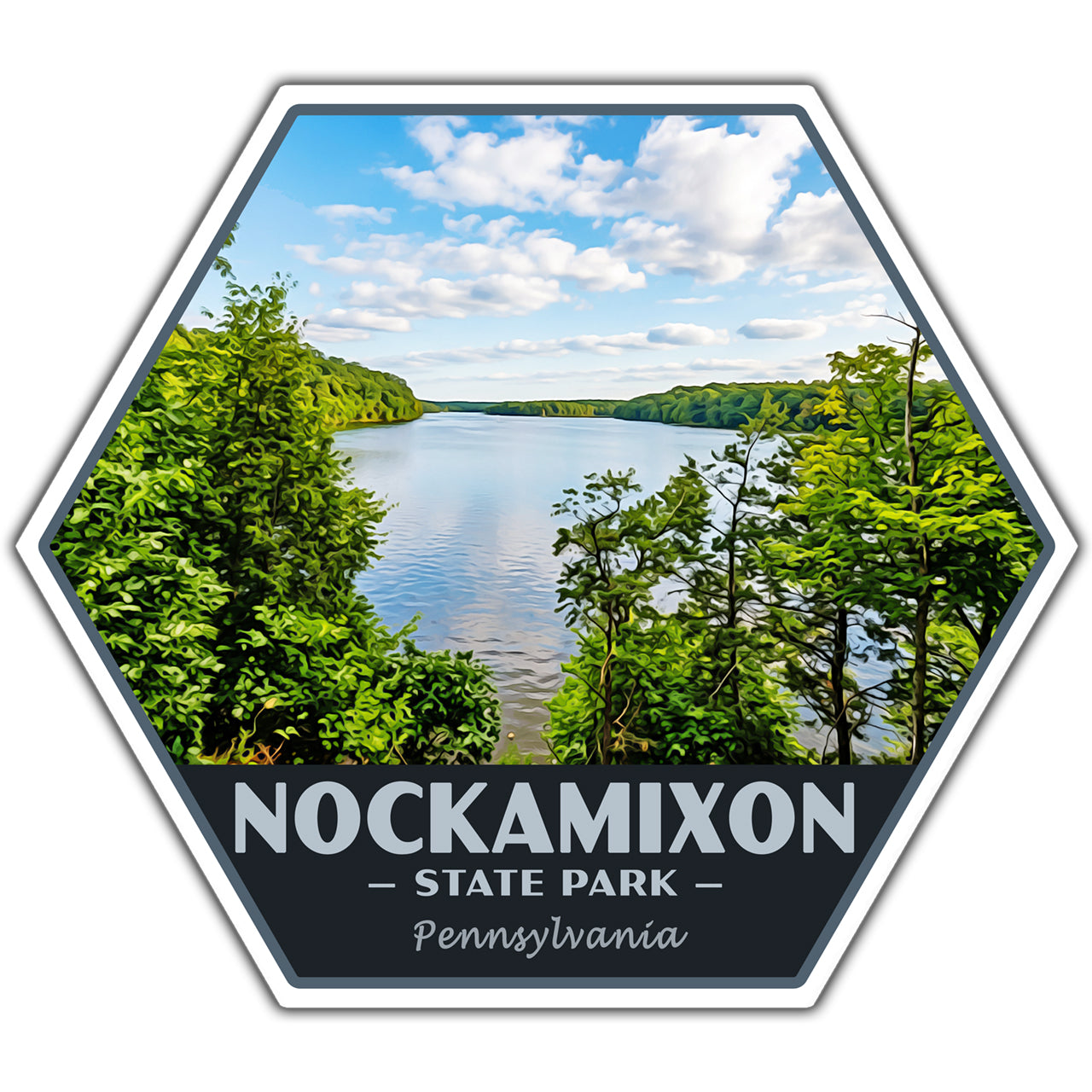 Nockamixon state park sticker