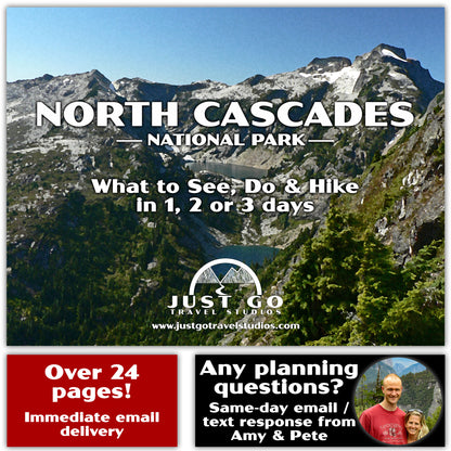 North Cascades National Park Itinerary (Digital Download)
