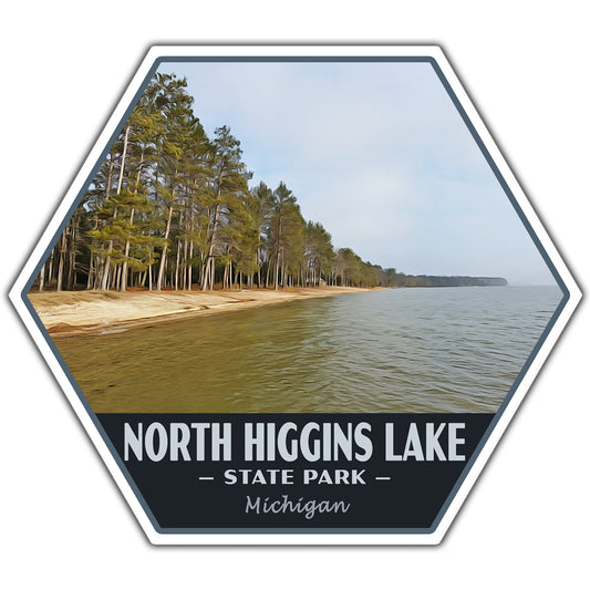 North Higgins Lake state park sticker