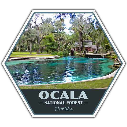 Ocala national forest sticker