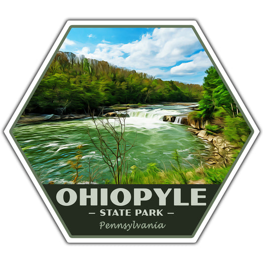 Ohiopyle state park sticker