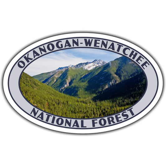 Okanogan-Wenatchee national forest sticker