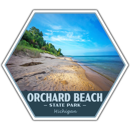 Orchard Beach state park sticker