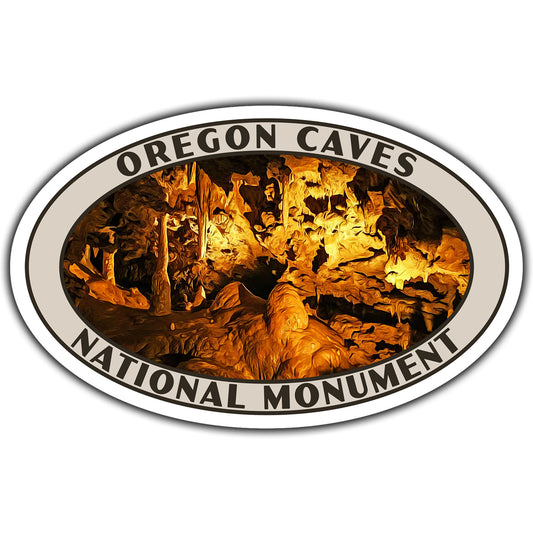 Oregon Caves national monument sticker