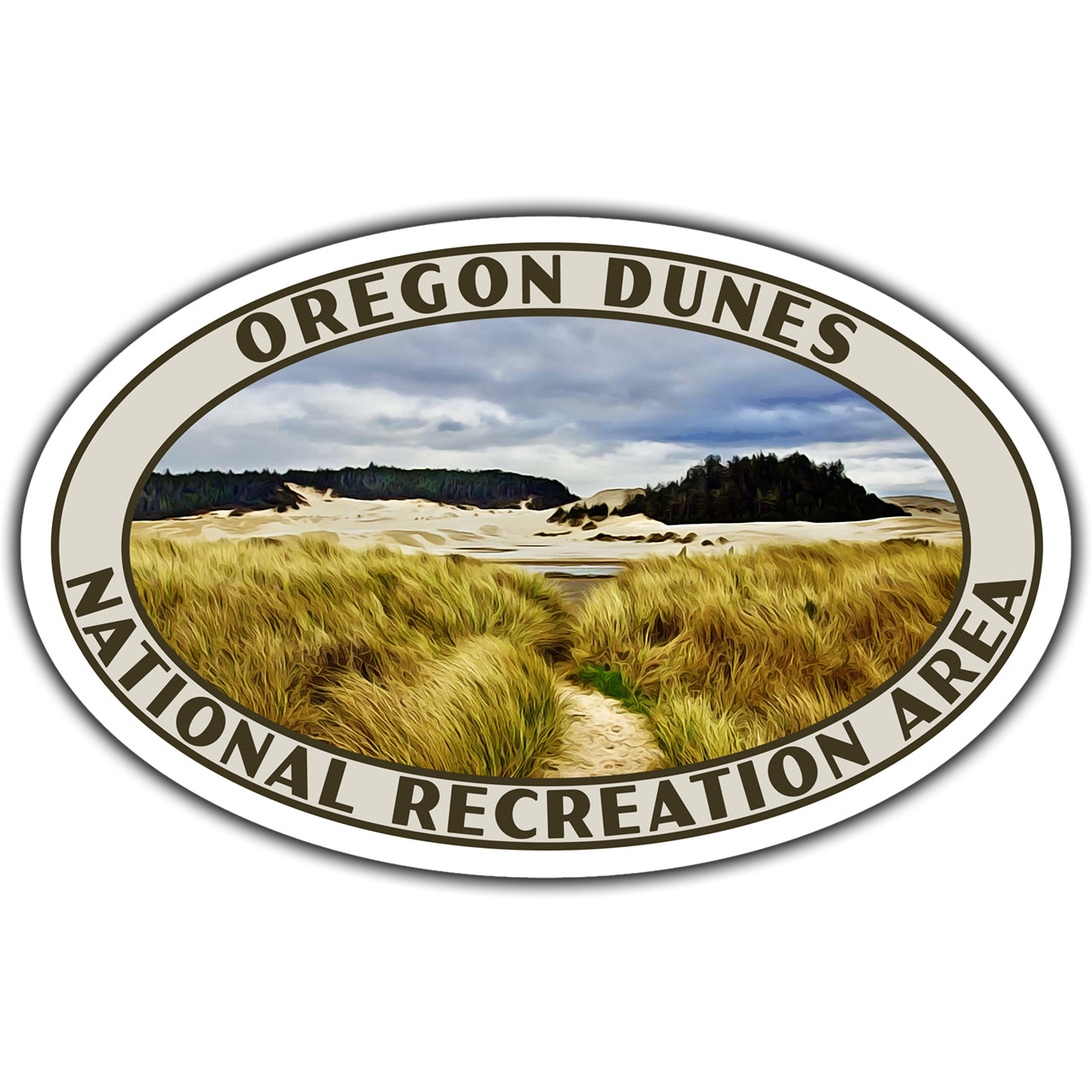 Oregon Dunes national recreation area sticker