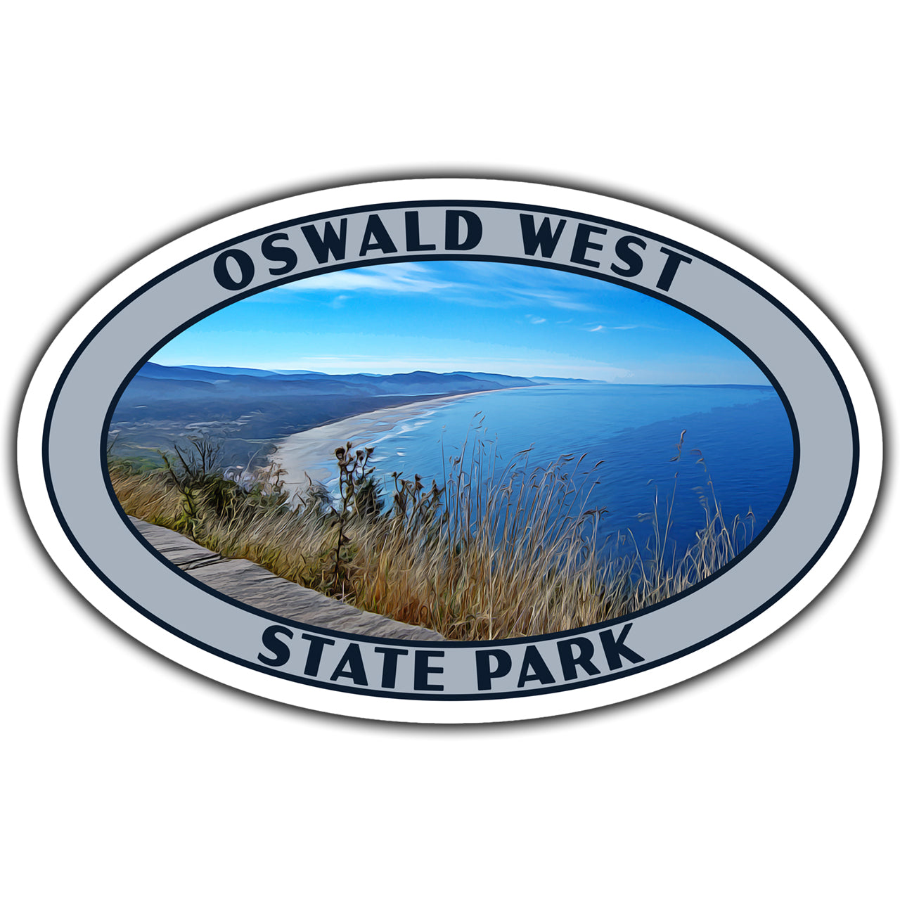 Oswald West state park sticker