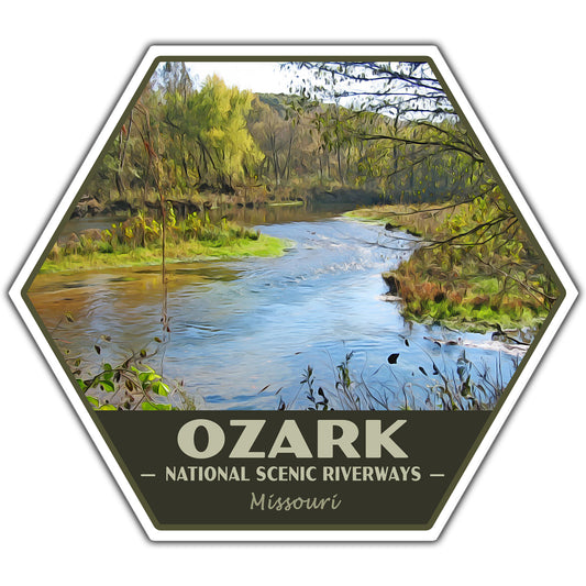 Ozark National Scenic Riverways sticker