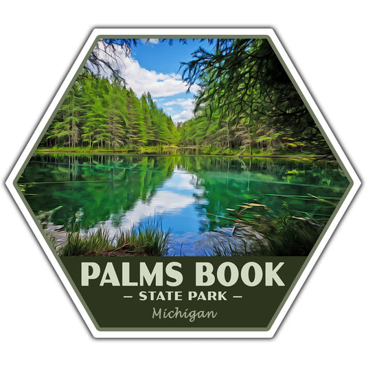 Palms Book state park sticker