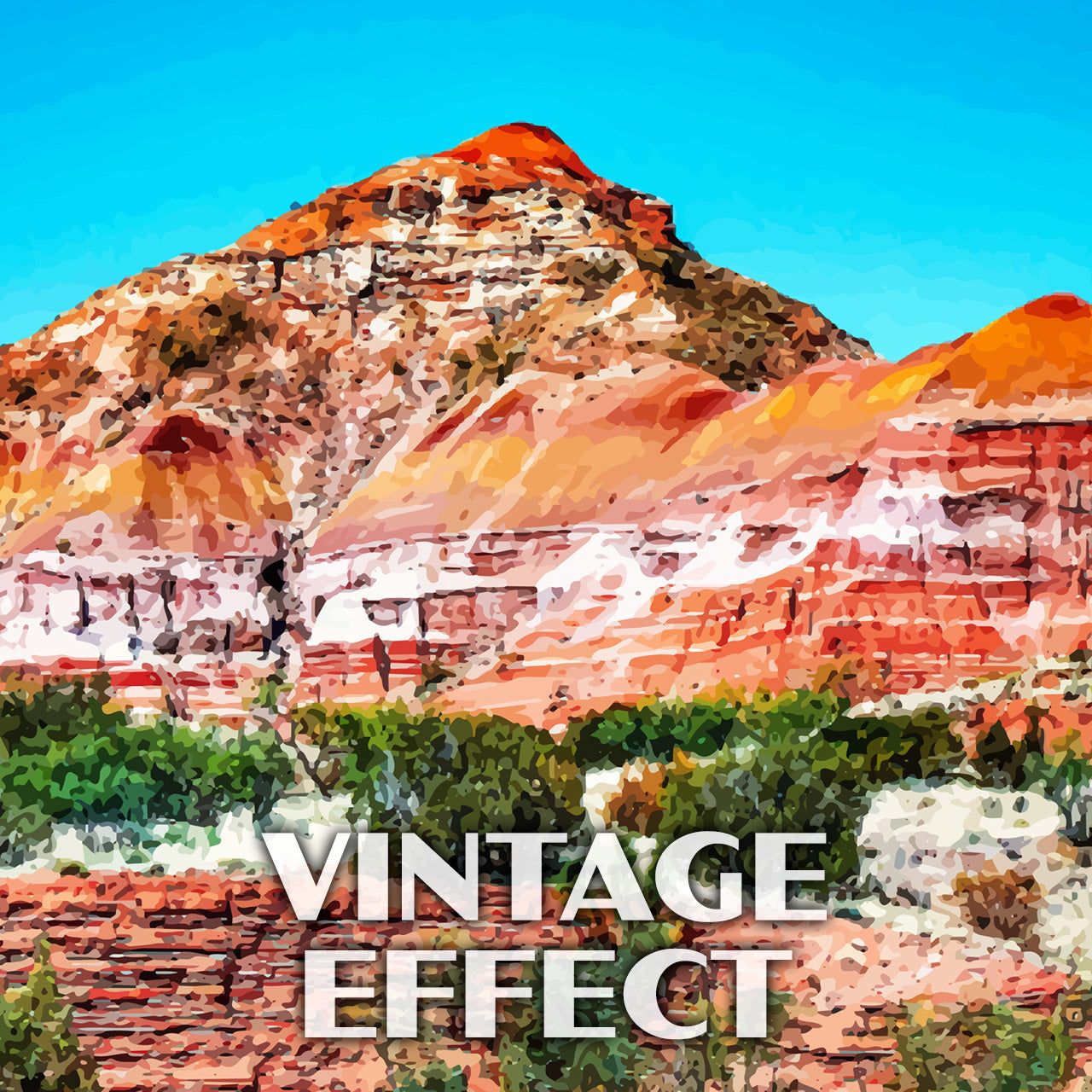 Palo Duro Canyon State Park Poster-WPA (Capitol Peak)