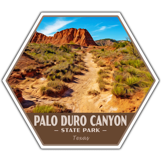 Palo Duro Canyon state park sticker