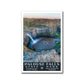 Palouse Falls State Park Poster-WPA (Waterfall Side View)