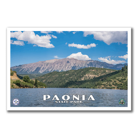 Paonia State Park Poster - WPA (Landscape) - CPF / PSP