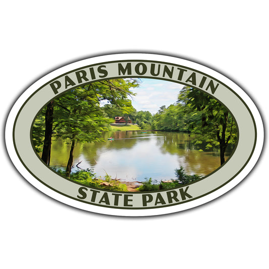 Paris Mountain state park sticker