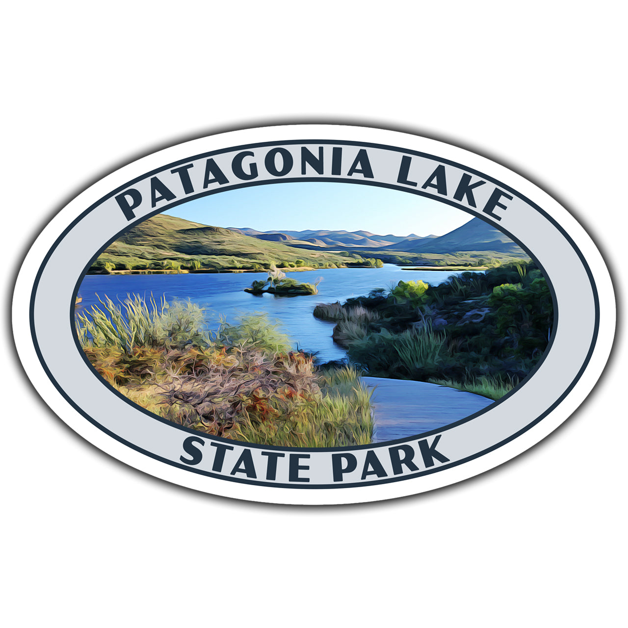 Patagonia Lake state park sticker
