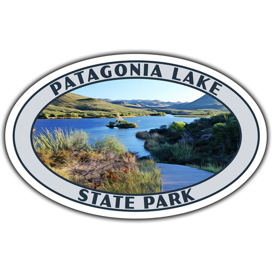 Patagonia Lake state park sticker