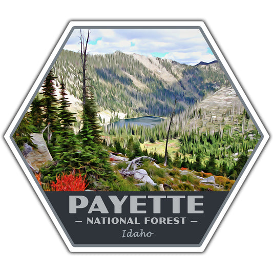 Payette national forest sticker
