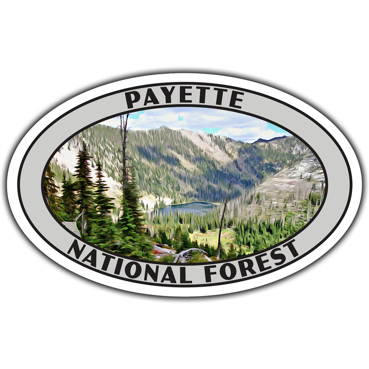 Payette national forest sticker