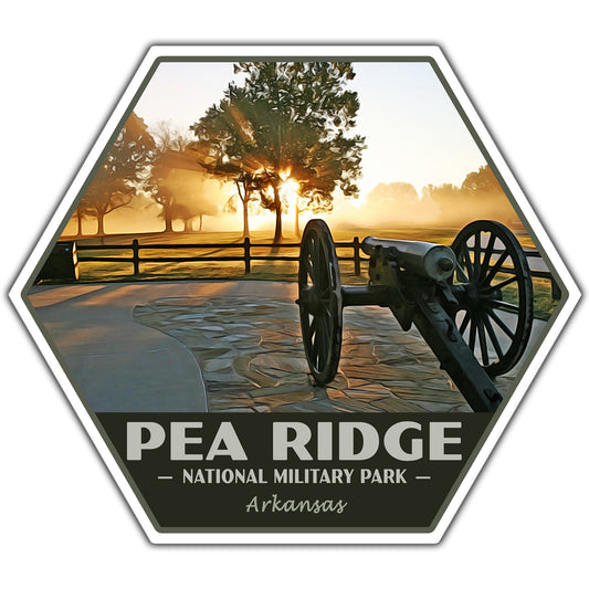 Pea Ridge national military park sticker