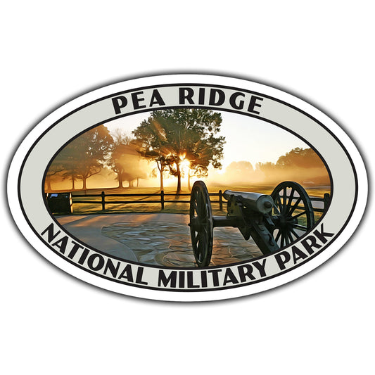 Pea Ridge national military park sticker