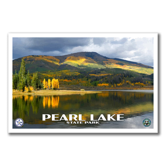 Pearl Lake State Park Poster - WPA (Autumn) - CPF / PLSP