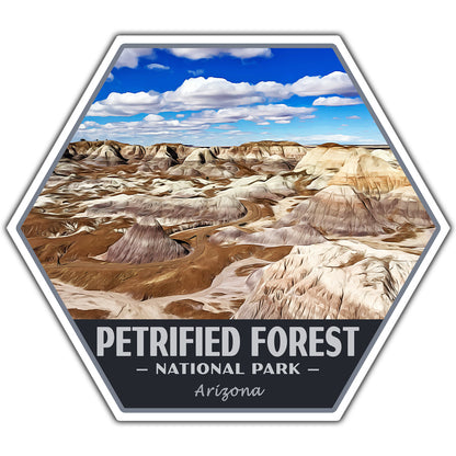 petrified forest national park sticker
