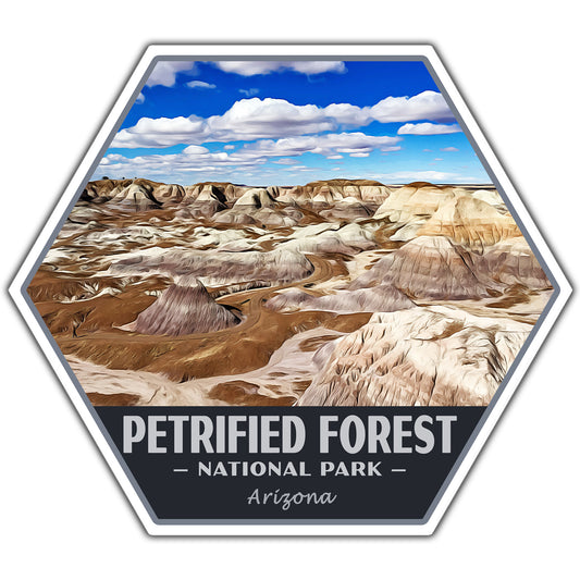 petrified forest national park sticker