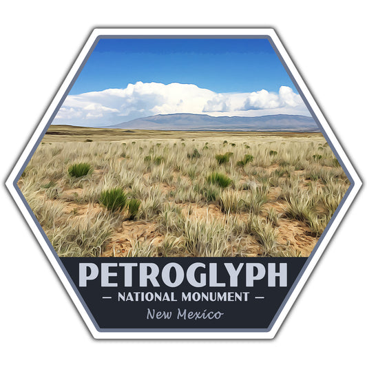 Petroglyph national monument sticker