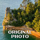 Pictured Rocks National Lakeshore Poster-WPA (Miners Castle)