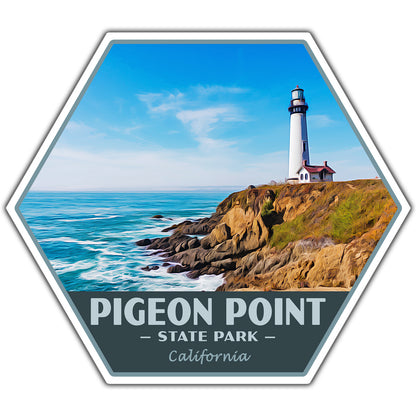 Pigeon Point state park sticker