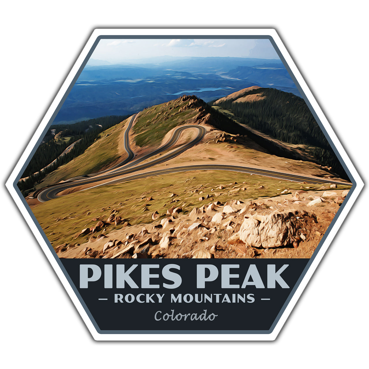 Pikes Peak sticker