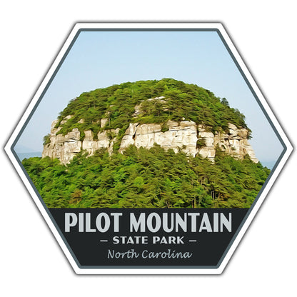Pilot Mountain state park sticker