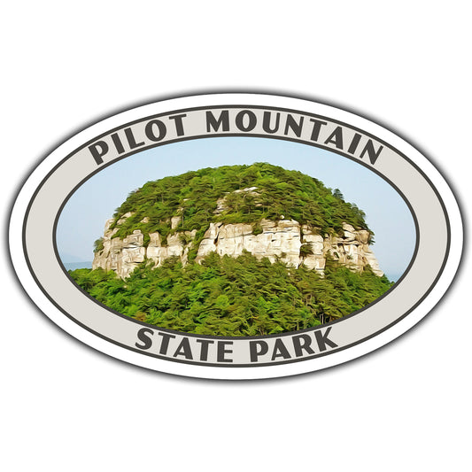 Pilot Mountain state park sticker