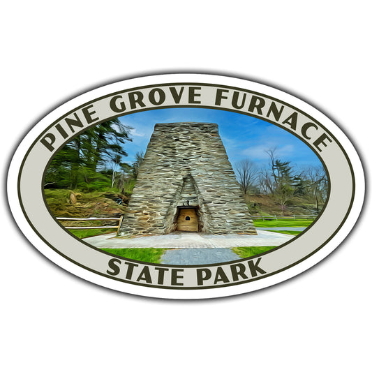 Pine Grove Furnace state park sticker