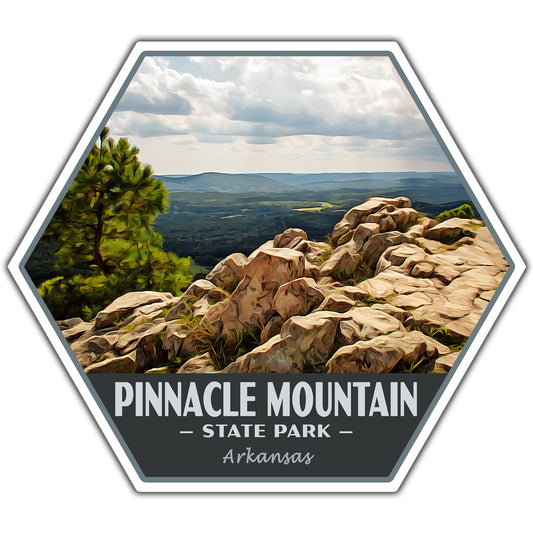 Pinnacle Mountain state park sticker