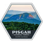 Pisgah national forest sticker