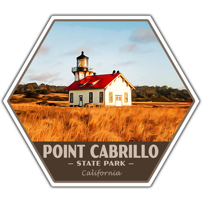 Point Cabrillo state park sticker