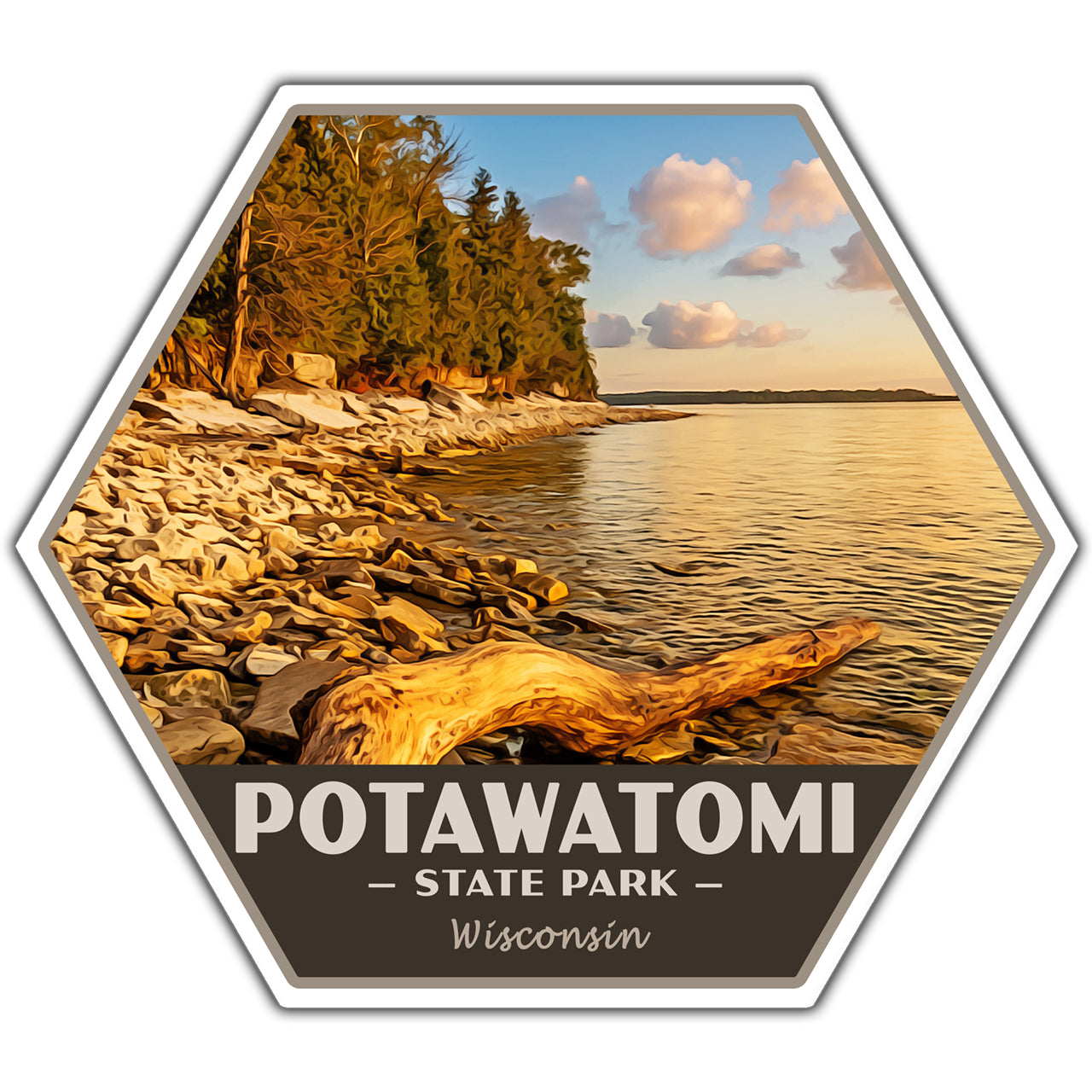Potawatomi state park sticker
