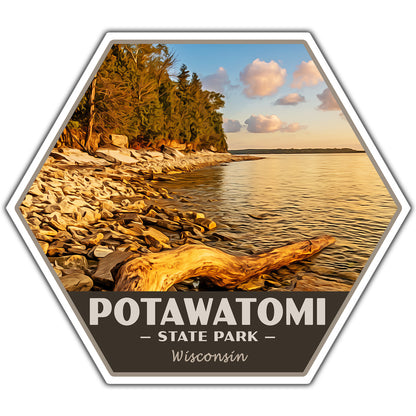 Potawatomi state park sticker