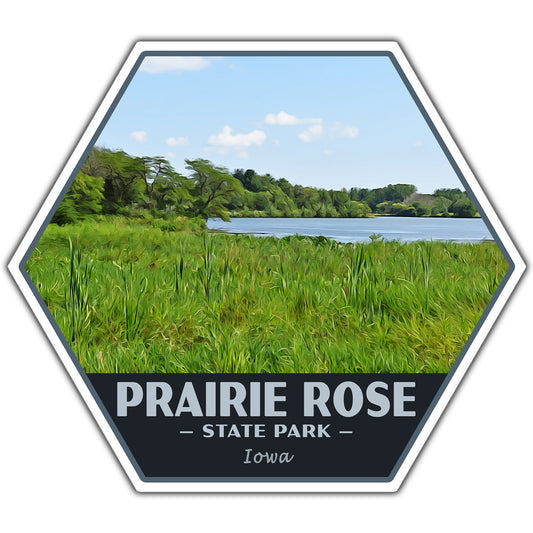 Prairie Rose state park sticker
