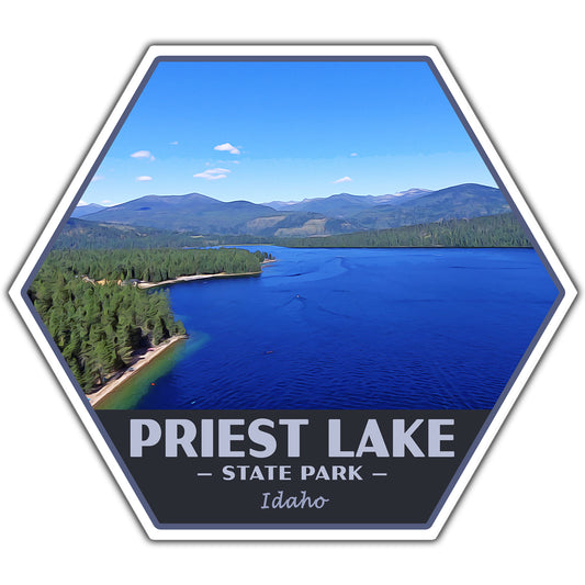 Priest Lake state park sticker