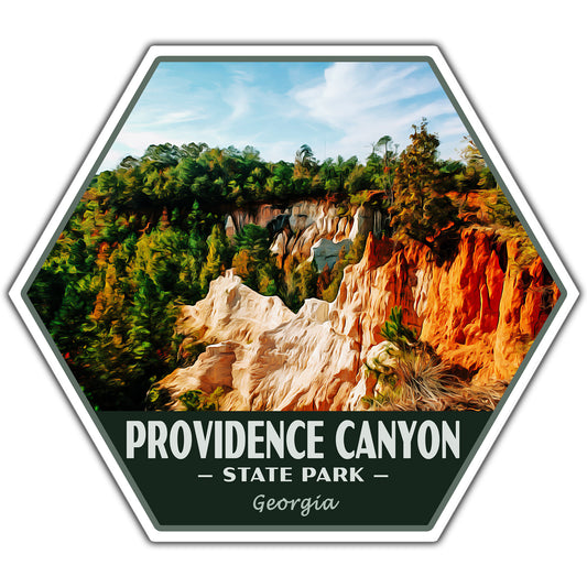 Providence Canyon state park sticker