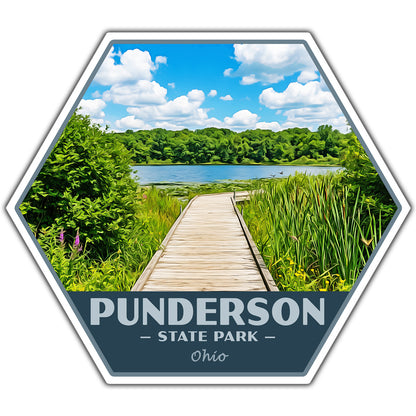 Punderson state park sticker