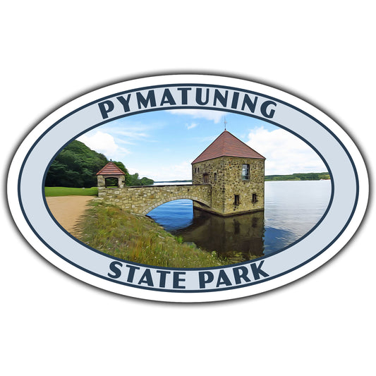 Pymatuning state park sticker