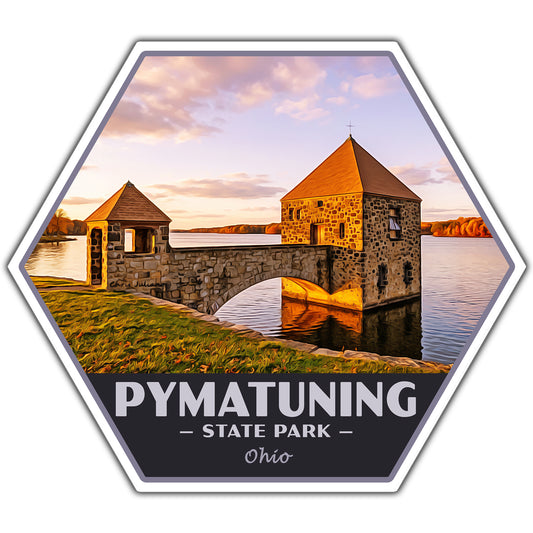 Pymatuning state park sticker