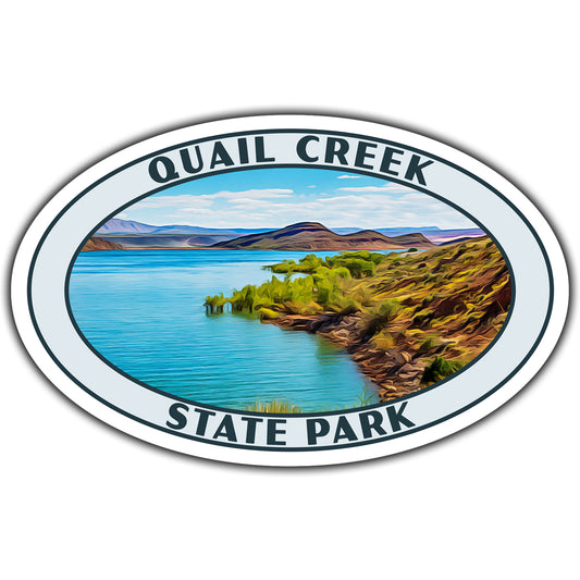 Quail Creek state park sticker