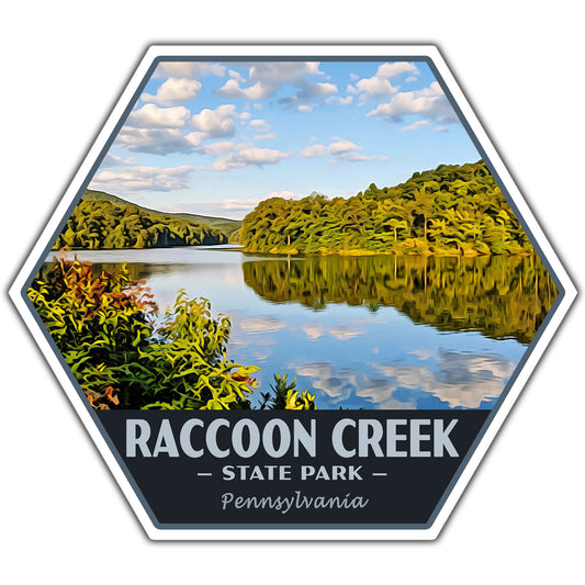 Raccoon Creek state park sticker