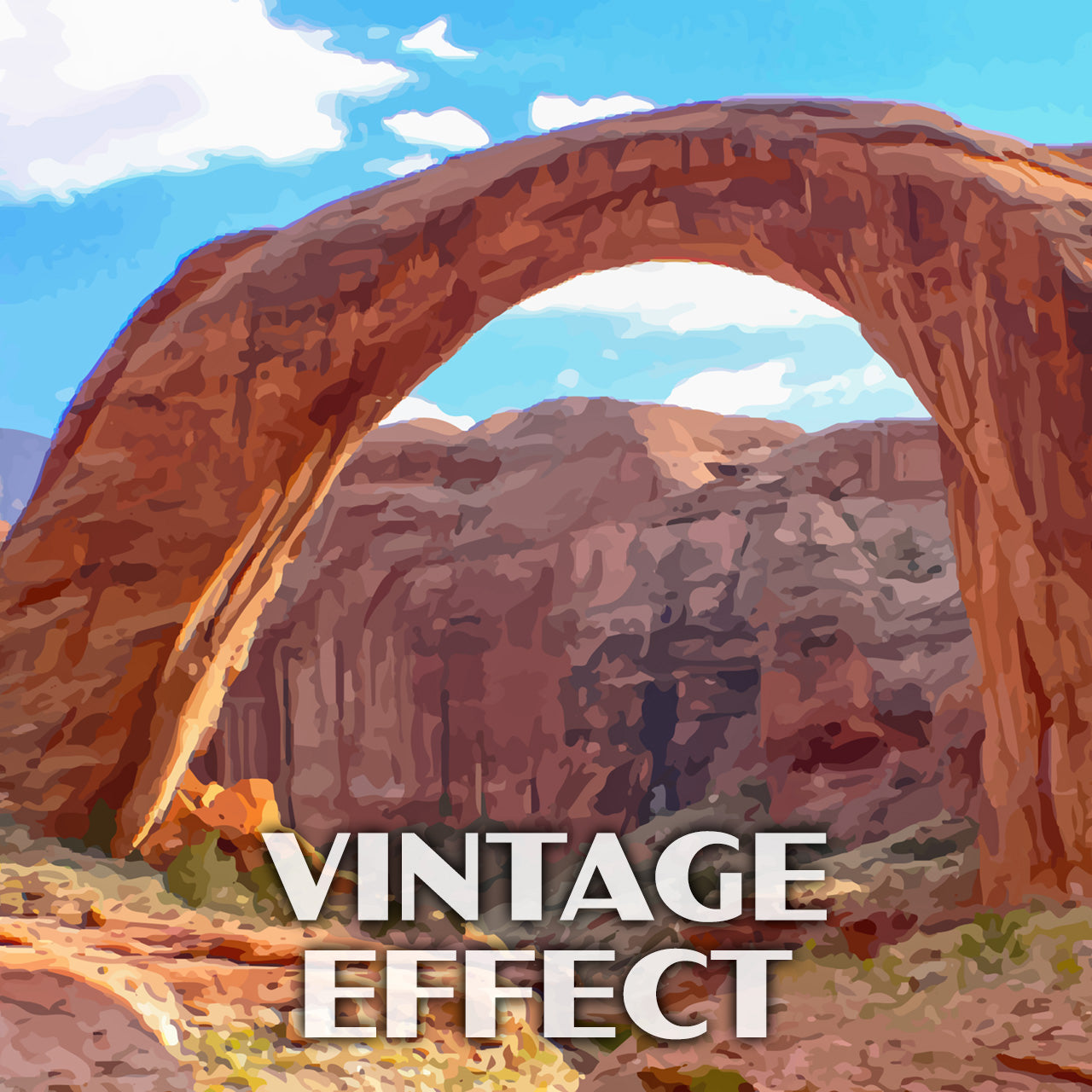 Rainbow Bridge National Monument Poster-WPA (Rainbow Bridge)